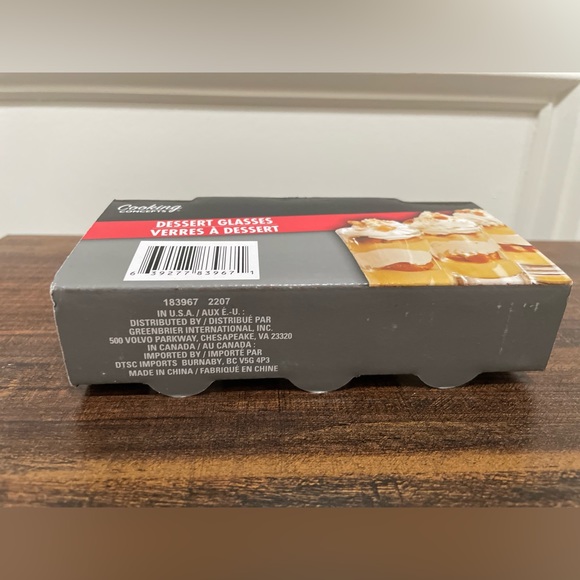(Copy) {Cooking Concepts} 3-pack of Dessert Glasses - Picture 3 of 3